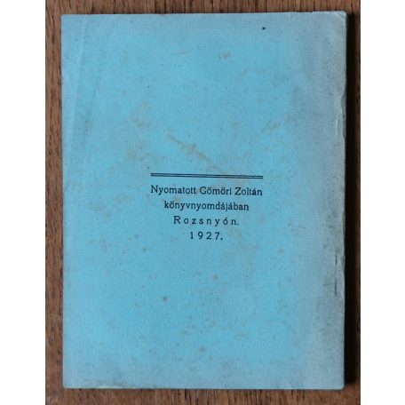 Magyar Barát - A Barázda Könyvtára 2. szám