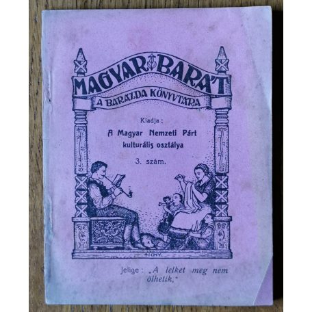 Magyar Barát - A Barázda Könyvtára 3. szám