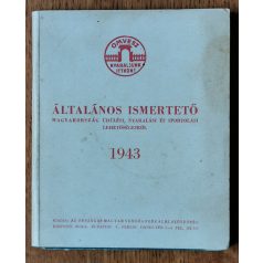   Általános ismertető Magyarország üdülési, nyaralási és sportolási lehetőségeiről 1943