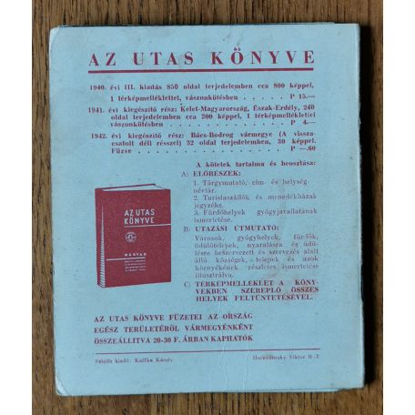 Általános ismertető Magyarország üdülési, nyaralási és sportolási lehetőségeiről 1943