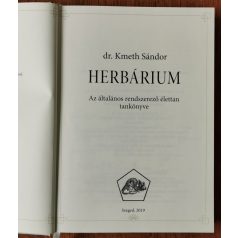 Kmeth Sándor, Dr.: Herbárium (Dedikált)