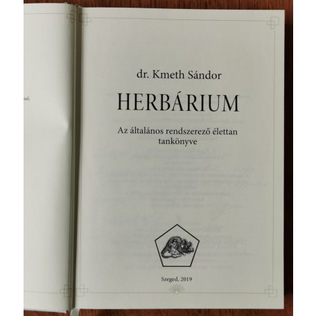 Kmeth Sándor, Dr.: Herbárium (Dedikált)