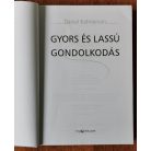 Daniel Kahneman: Gyors és lassú gondolkodás