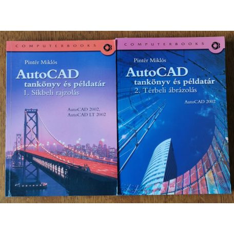 Pintér Miklós: AutoCAD tankönyv és példatár I-II.