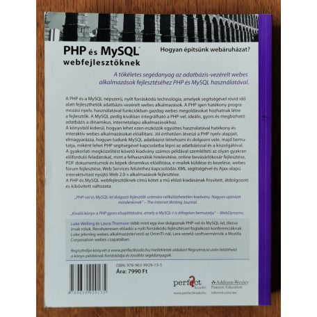 Luke Welling – Laura Thomson: PHP és MySQL webfejlesztőknek - Hogyan építsünk webáruházat?