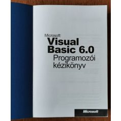 Microsoft Visual Basic 6.0 - Programozói kézikönyv