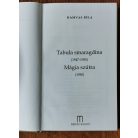 Hamvas Béla: Tabula Smaragdina / Mágia szutra