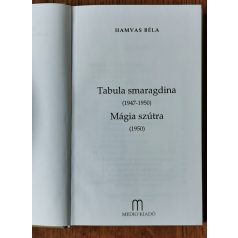 Hamvas Béla: Tabula Smaragdina / Mágia szutra