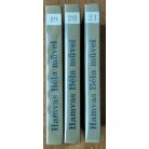 Hamvas Béla: Az ősök nagy csarnoka I-III.