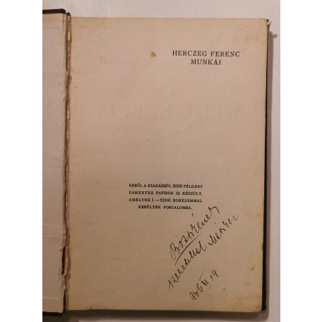 Herczeg Ferenc: Az élet kapuja 