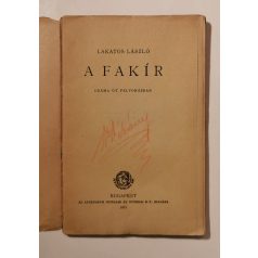 Lakatos László: A fakír