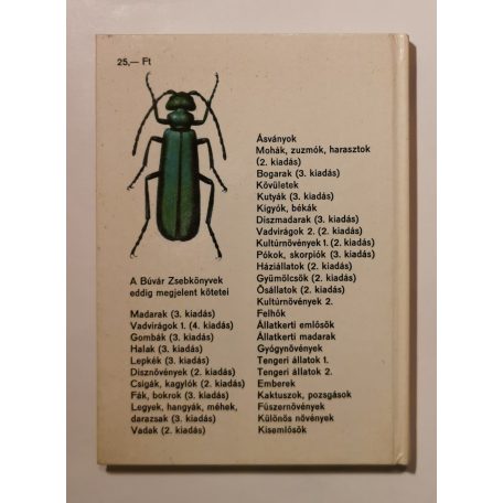 Endrődi Sebő: Bogarak (Búvár Zsebkönyvek)