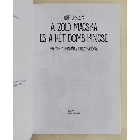 Ruff Orsolya: A zöld macska és a hét domb kincse 