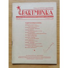 Rákosi Mátyás: Pártmunka 1945. június 15. 