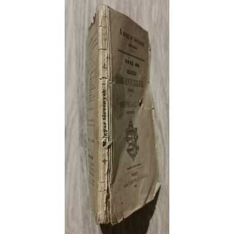 1847-48-ik évi országgyűlési törvényczikkek, függelékül az Erdélyországgali Unió szentesítése (1861-Második eredeti kiadás)