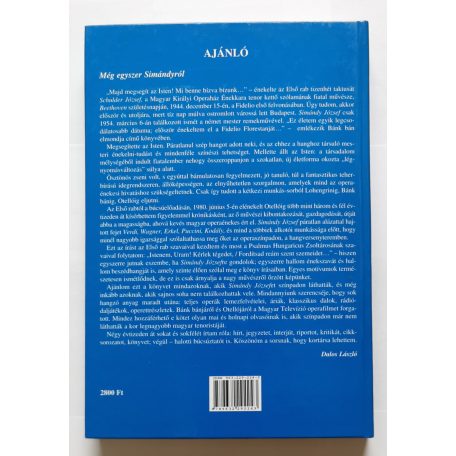 Simándi Péter (szerk.): Simándy József újra "megszólal"  - Dedikált