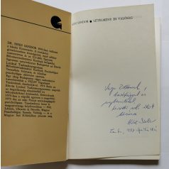 Hódi Sándor: Létélmény és valóság (Dedikált)