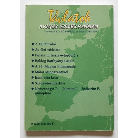 Távlatok - Világnézet, lelkiség, kultúra 2003/1 - Dedikált