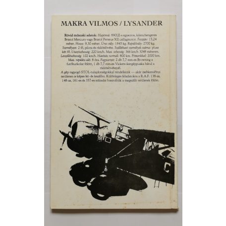 Makra Vilmos: Lysander - Dedikált