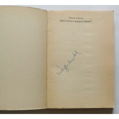 Végh Antal: Miért beteg a magyar futball? - Aláírt!