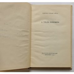 Csepeli Szabó Béla: A világ peremén - Dedikált