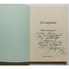 Hetényi György: Eső májusban - Dedikált