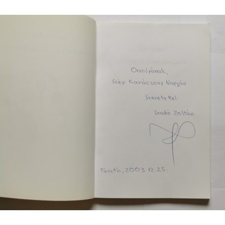 Szabó Zoltán: Titkok és vallomások - versek - Dedikált