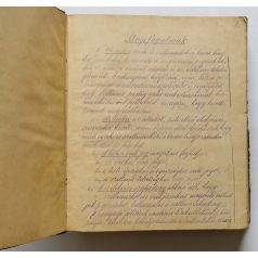 Jegyzetek a kereskedelmi ismeretekből 1884-85