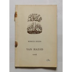 Bodicsi Zsuzsa: Van hazád - versek - Dedikált