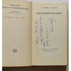Csoór István: Galagonyagally - Dedikált