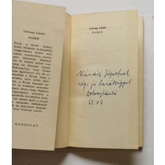 Dobossy László: Hasek  - Dedikált