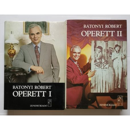 Rátonyi Róbert: Operett I-II. - Dedikált