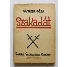 Vámszer Géza: Szakadát - megírt és aláírt levelezőlappal
