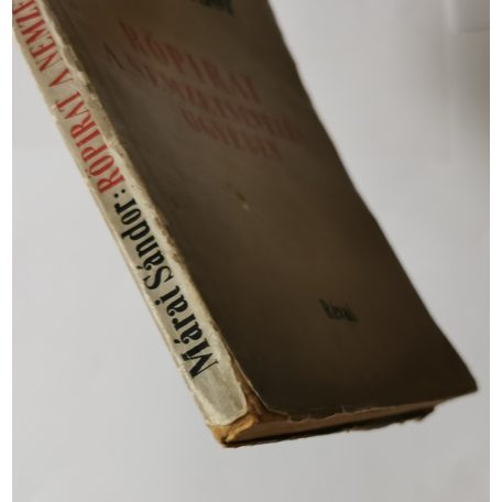 Márai Sándor: Röpirat a nemzetnevelés ügyében (Első kiadás)