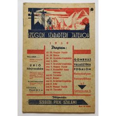  Osváth Tibor Ottó, Dr. (szerk.):  Szegedi Szabadtéri Játékok 1939