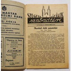   Osváth Tibor Ottó, Dr. (szerk.):  Szegedi Szabadtéri Játékok 1939