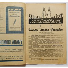 Szegedi Szabadtéri Játékok 1937