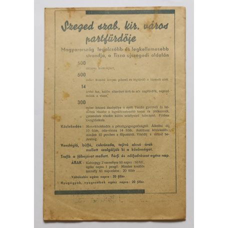 Szegedi Szabadtéri Játékok 1937