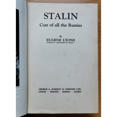 Eugene Lyons: Stalin 