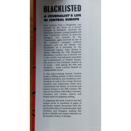 Paul Lendvai: Blacklisted: Journalist's Life in Central Europe