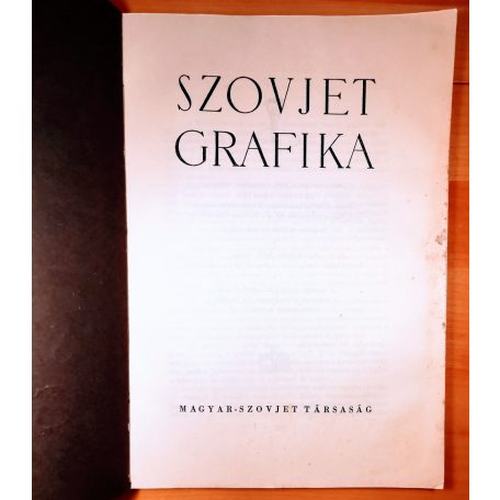Szikla Sándor (szerk): Szovjet grafika 