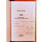Pozsgay Imre: 1989 – Politikus-pálya a pártállamban és a rendszerváltásban (Dedikált!)