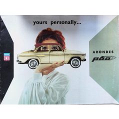   Auto Simca Aronde P60 (1958–1964). [Angol nyelvű típusismertető, műszaki leírással] 