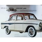 Auto Simca Aronde P60 (1958–1964). [Angol nyelvű típusismertető, műszaki leírással] 