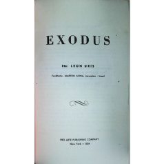 Leon Uris: Exodus (Első magyar nyelvű kiadás!)