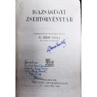 Térfy Gyula, Dr: Igazságügyi zsebtörvénytár