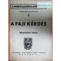 Nemeskéri János: A faji kérdés 