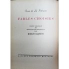 Radnóti Miklós (ford.): Jean de La Fontaine. Válogatott mesék. Fables choisies. ~ fordítása Sőtér István bevezetésével 
