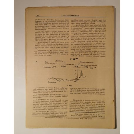 A pályafenntartás - XI. évf. 1939 (teljes)