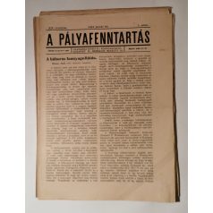   A pályafenntartás - XIV. évf. 1942 (1-4, 6-9, 11-12. lapszámok)